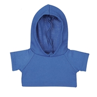 6" Big Paw Panda Hoodie-Blue