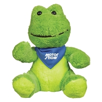 Picture of Custom Printed 6" Fantastic Frog Plush Animal