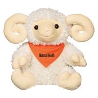 Picture of Custom Printed 6" Rowdy Ram Plush Animal