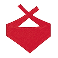 Custom Bear Bandana-Red