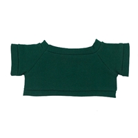 Custom 8.5" Plush Beaver Shirt - Hunter Green