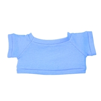 Custom 8.5" Plush Beaver Shirt - Light Blue