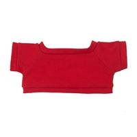 Custom 8.5" Plush Beaver Shirt - Red