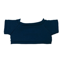 Custom 8.5" Plush Beaver Shirt - Navy Blue