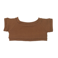Custom 8.5" Plush Beaver Shirt - Brown