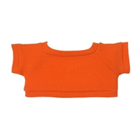 Custom 8.5" Big Paw Panda Plush Animal Orange Shirt