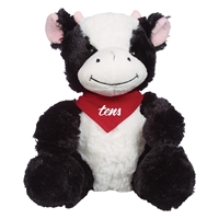Picture of Custom Printed 8.5" Cuddly Cow Plush Animal