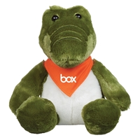 Picture of Custom Printed 8.5" Allie Gator Plush Animal