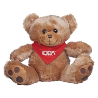 Picture of Custom Printed 8.5" Big Paw Bear Plush Animal