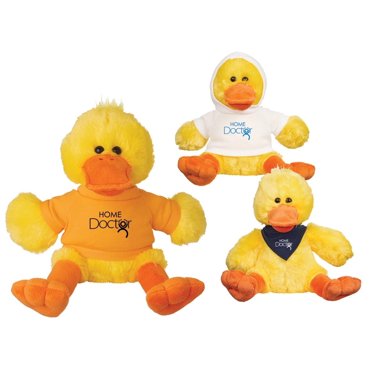 Custom 6" Delightful Duck Plush Animal