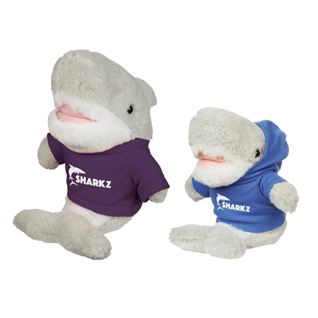 Picture of Custom Printed 6" Salty Shark Plush Animal