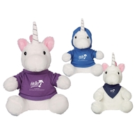 Picture of Custom Printed 8.5" Mystic Unicorn Plush Animal