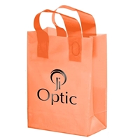 Promo Foil Stamped Color Frosted Loop Bag