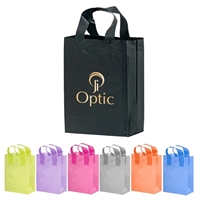 Custom Foil Stamped Color Frosted Loop Bag