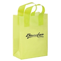 Promo Foil Stamped Color Frosted Loop Bag