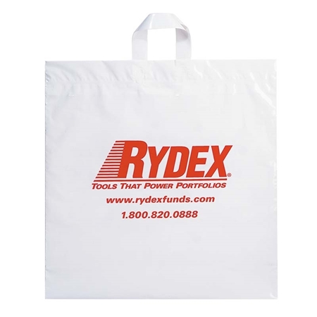 Custom Soft Loop Handle Shopping Bag