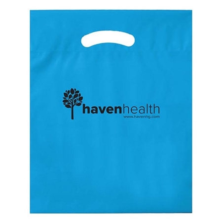 Picture of Reusable Reinforced Die Cut Handle Bag - 12" X 16" x 3"