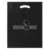 Picture of Reusable Reinforced Die Cut Handle Bag - 12" X 16" x 3"