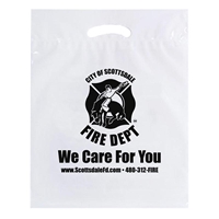 Picture of Reusable Reinforced Die Cut Handle Bag - 12" X 16" x 3"