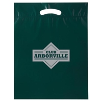 Picture of Reusable Reinforced Die Cut Handle Bag - 12" X 16" x 3"