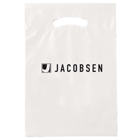 Promotional Fold-Over Reinforced Die Cut Handle Bag