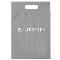 Custom Printed Fold-Over Reinforced Die Cut Handle Bags