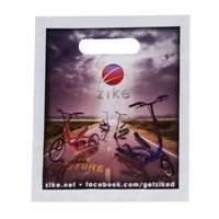 Picture of Small Digital Full Color Die Cut Bag - 7.5" W x 9" H