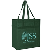 Picture of Heavy Duty Non-Woven Grocery Tote - 13" W x 14" H x 7" D