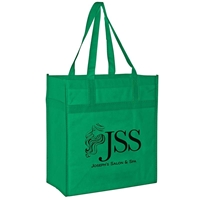 Picture of Heavy Duty Non-Woven Grocery Tote - 13" W x 14" H x 7" D