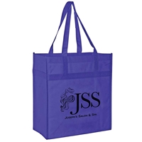 Picture of Heavy Duty Non-Woven Grocery Tote - 13" W x 14" H x 7" D