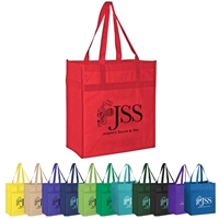 Picture of Heavy Duty Non-Woven Grocery Tote - 13" W x 14" H x 7" D