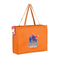 Picture of Full Color Over the Shoulder Non-Woven Tote - 16" W x 12" H x 6" D