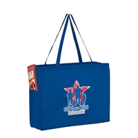 Picture of Full Color Over the Shoulder Non-Woven Tote - 16" W x 12" H x 6" D