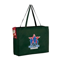 Picture of Full Color Over the Shoulder Non-Woven Tote - 16" W x 12" H x 6" D