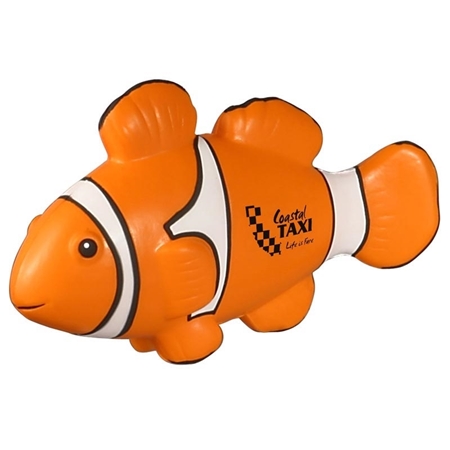 Promotional Clown Fish Stress Ball