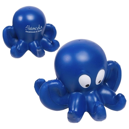 Custom Printed Octopus Stress Ball