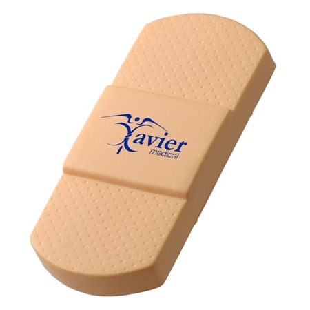 Branded Adhesive Bandage Stress Ball