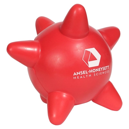 Red Custom Printed Blood Platelet Stress Ball