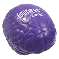 Purple Custom Brain Stress Ball