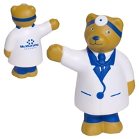 Promotional Doctor Bear Stress Balls