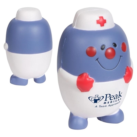 Custom Printed Pill Nurse Stress Ball