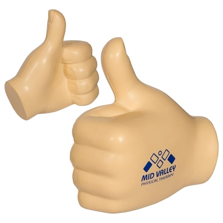 Custom Printed Thumbs Up Stress Ball