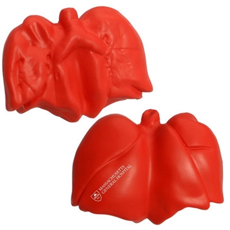 Custom Printed Lungs Stress Ball