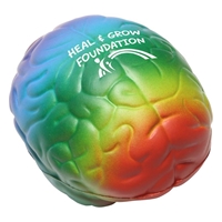 Personalized Rainbow Brain Stress Ball