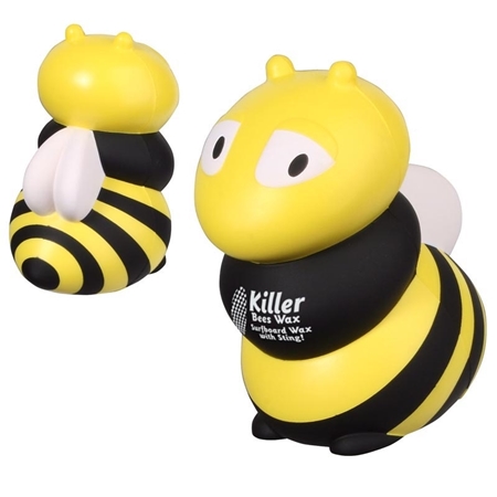 Custom Printed Bee Stress Ball