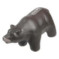 Custom Printed Grizzly Bear Stress Ball