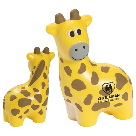 Custom Printed Giraffe Stress Ball