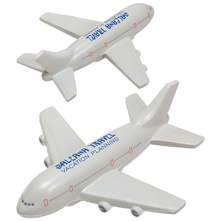 Custom Printed Passenger Airplane Stress Ball
