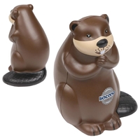 Imprinted Beaver Stress Ball