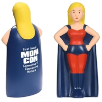 Custom Printed Super Heroine Stress Ball